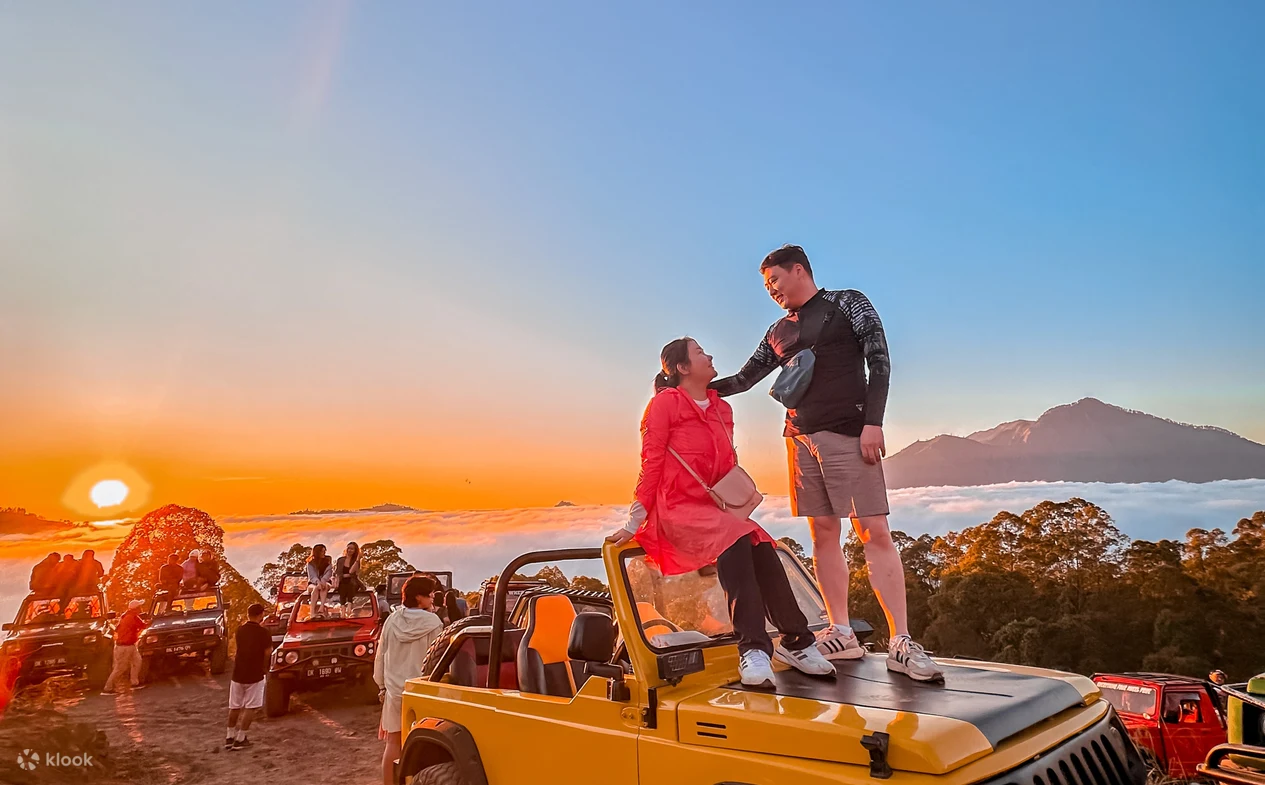 Tour ngắm bình minh bằng xe Jeep ở núi Batur Alengkong với tùy chọn nhiếp ảnh gia